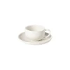 Costa Nova Dinnerware|Pacifica Collection Teacups & Saucers in Salt, Set of 6