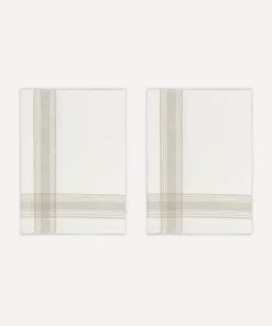 Rebecca Udall Place Settings & Linens|Pair of Bistrot Tea Towels in Natural, Set of 2