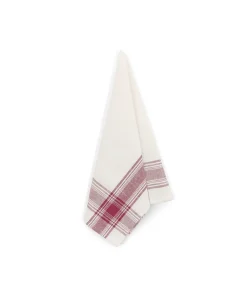 Rebecca Udall Place Settings & Linens|Pair of Bistrot Tea Towels in Burgundy, Set of 2
