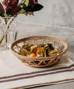 Rebecca Udall Place Settings & Linens|Pair of Striped Linen Tea Towels in Chocolate, Set of 2