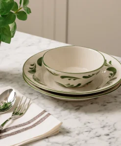 Rebecca Udall Place Settings & Linens|Pair of Striped Linen Tea Towels in Chocolate, Set of 2