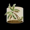 Joanna Buchanan Place Settings & Linens|Palm Tree Napkin Rings, Set of Two