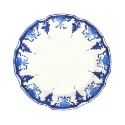 Este Ceramiche Dinnerware|Palmetta Dessert Plates in Blue, Set of 6