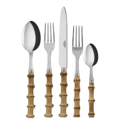 Sabre Flatware|Panda Bamboo Place Setting, Set of 5