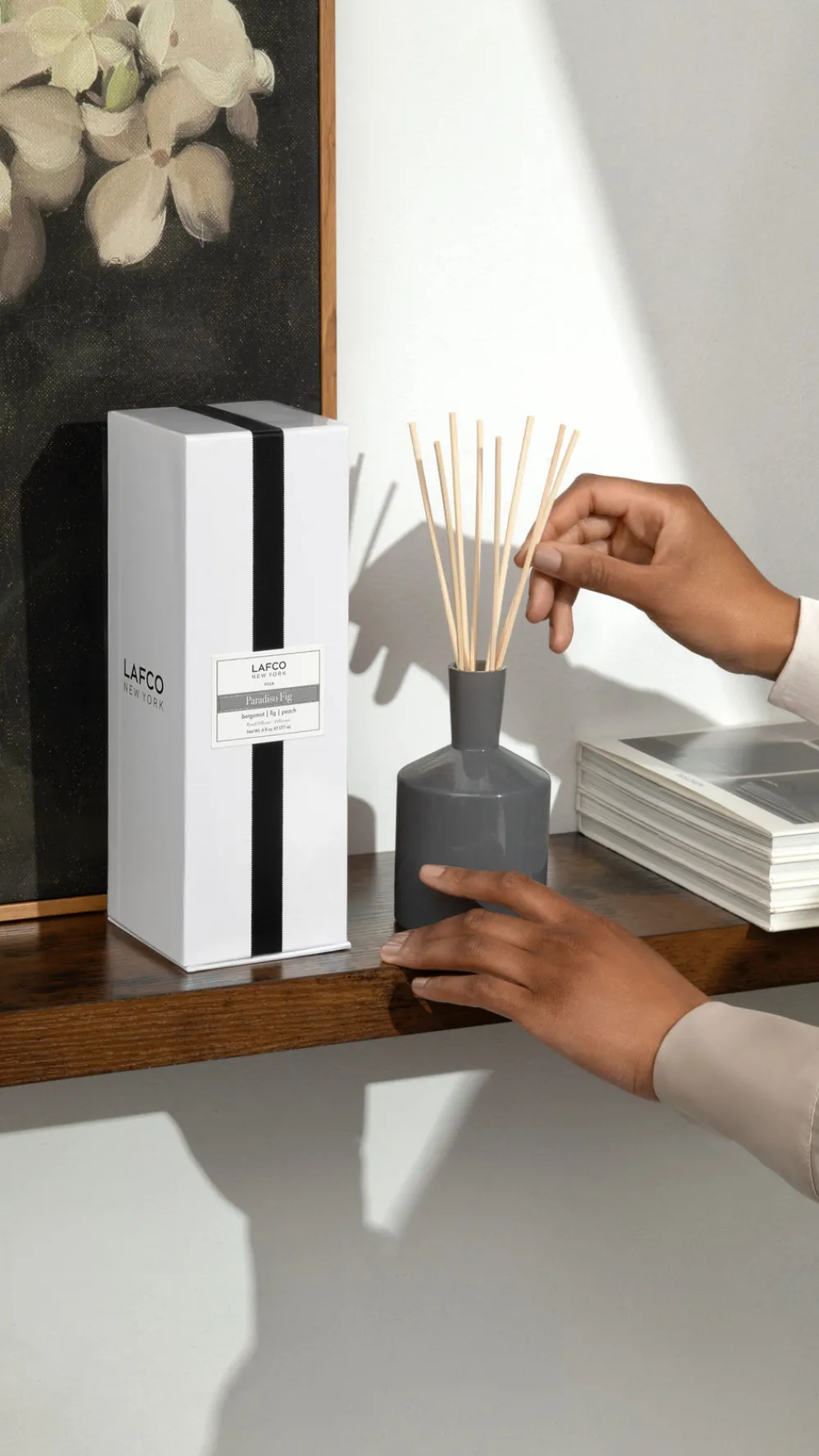 LAFCO New York Candles & Fragrance|Bath|Paradiso Fig Classic Reed Diffuser