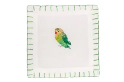 Francesca Miranda Place Settings & Linens|Parakeet Cocktail Napkin, Set of 4