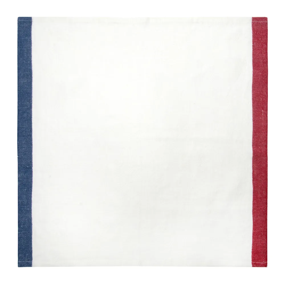 Caravan Place Settings & Linens|Paris Napkins in Blue & Red, Set of 2
