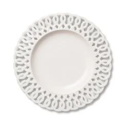 AERIN Dinnerware|Paulette Salad Plate in White