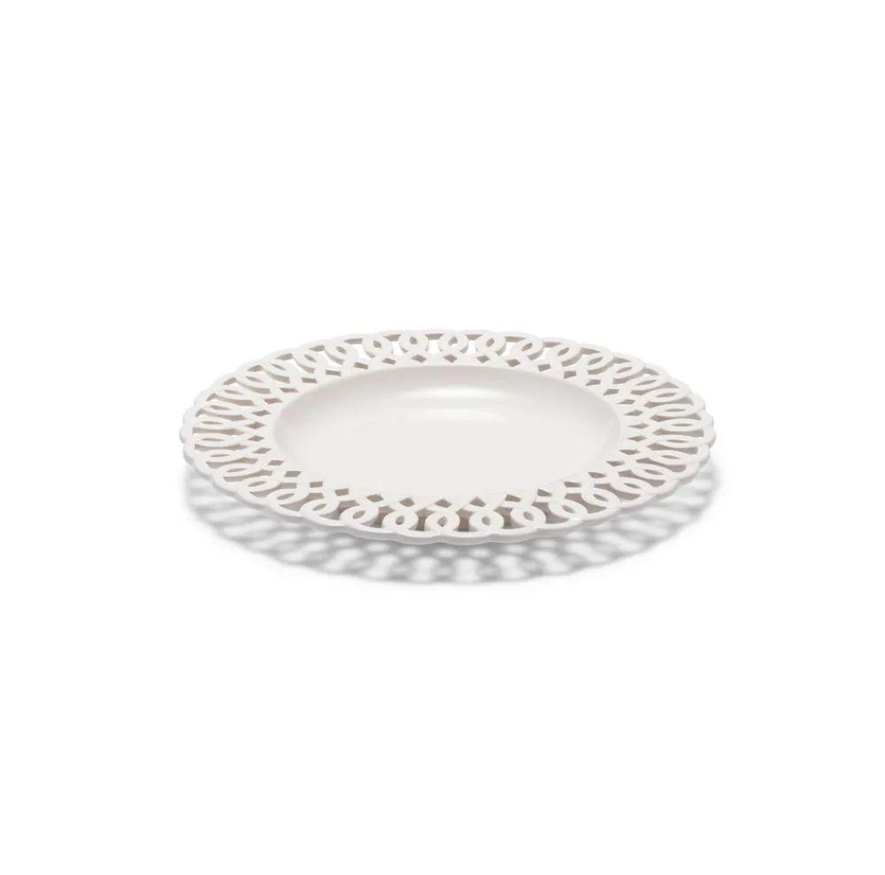 AERIN Dinnerware|Paulette Salad Plate in White