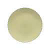Costa Nova Dinnerware|Pearl Collection Dinner Plates in Lilly Green, Set of 6