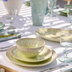 Costa Nova Dinnerware|Pearl Collection Oval Platter 14" in Cream