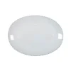 Costa Nova Dinnerware|Pearl Collection Oval Platter 16" in White