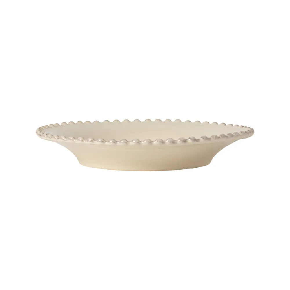 Costa Nova Dinnerware|Pearl Collection Pasta Plates in Cream, Set of 6