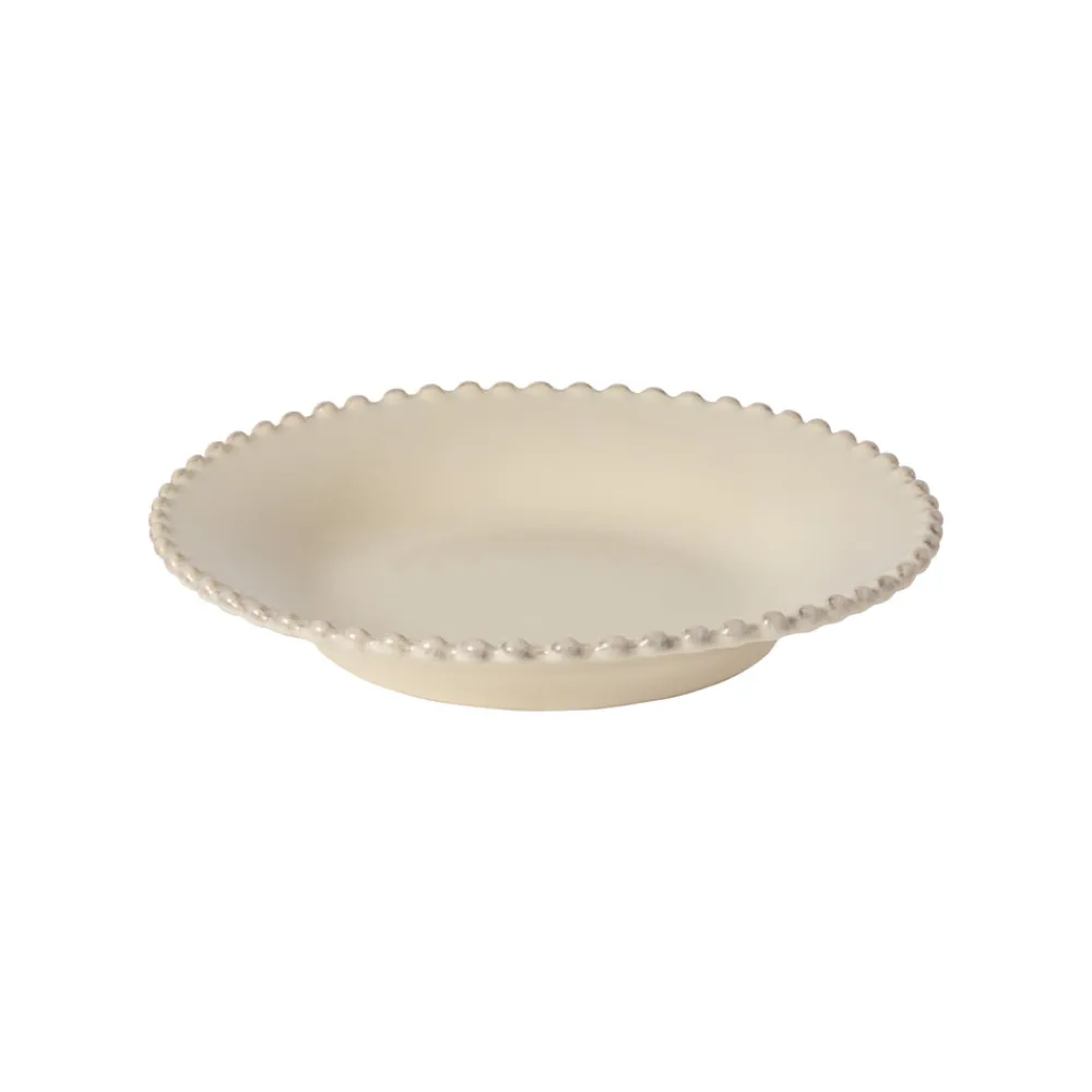 Costa Nova Dinnerware|Pearl Collection Pasta Plates in Cream, Set of 6