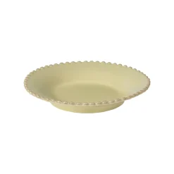 Costa Nova Dinnerware|Pearl Collection Pasta Plates in Lilly Green, Set of 6