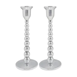 Mariposa Candles|Pearled Candlestick Set
