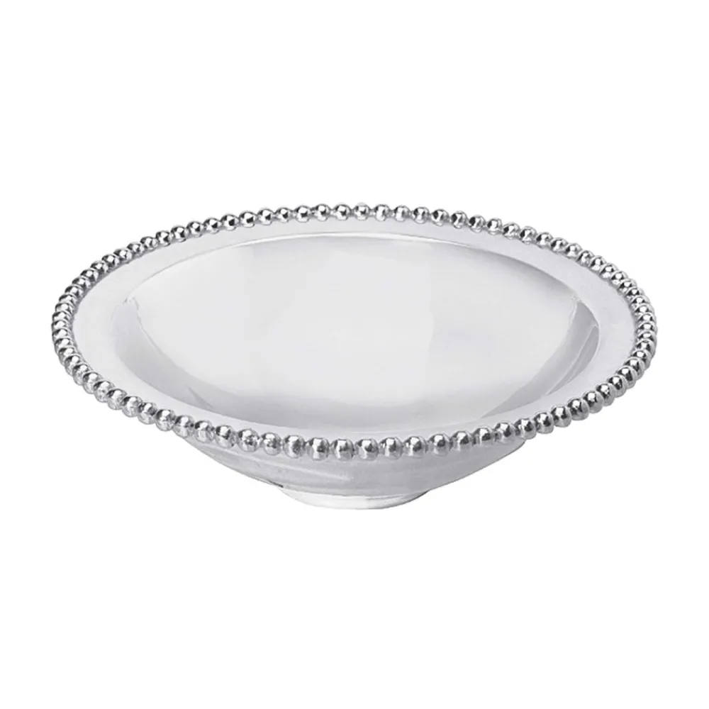 Mariposa Dinnerware|Pearled Serving Bowl