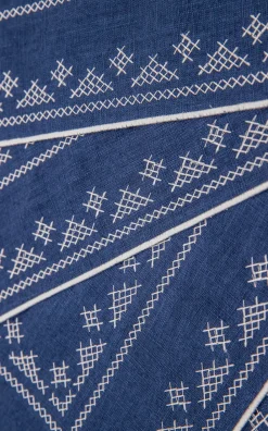 Esencial Hogar Place Settings & Linens|Pedralbes Placemats in Navy, Set of 4