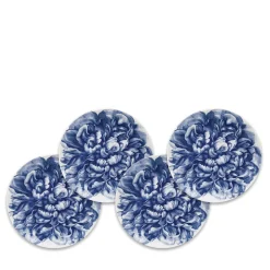 Caskata Dinnerware|Peony Canape Plates