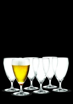 Holmegaard Glassware|Perfection Beer Glass Clear, Set of 6