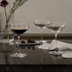 Holmegaard Glassware|Perfection Martini Glass Clear, Set of 6