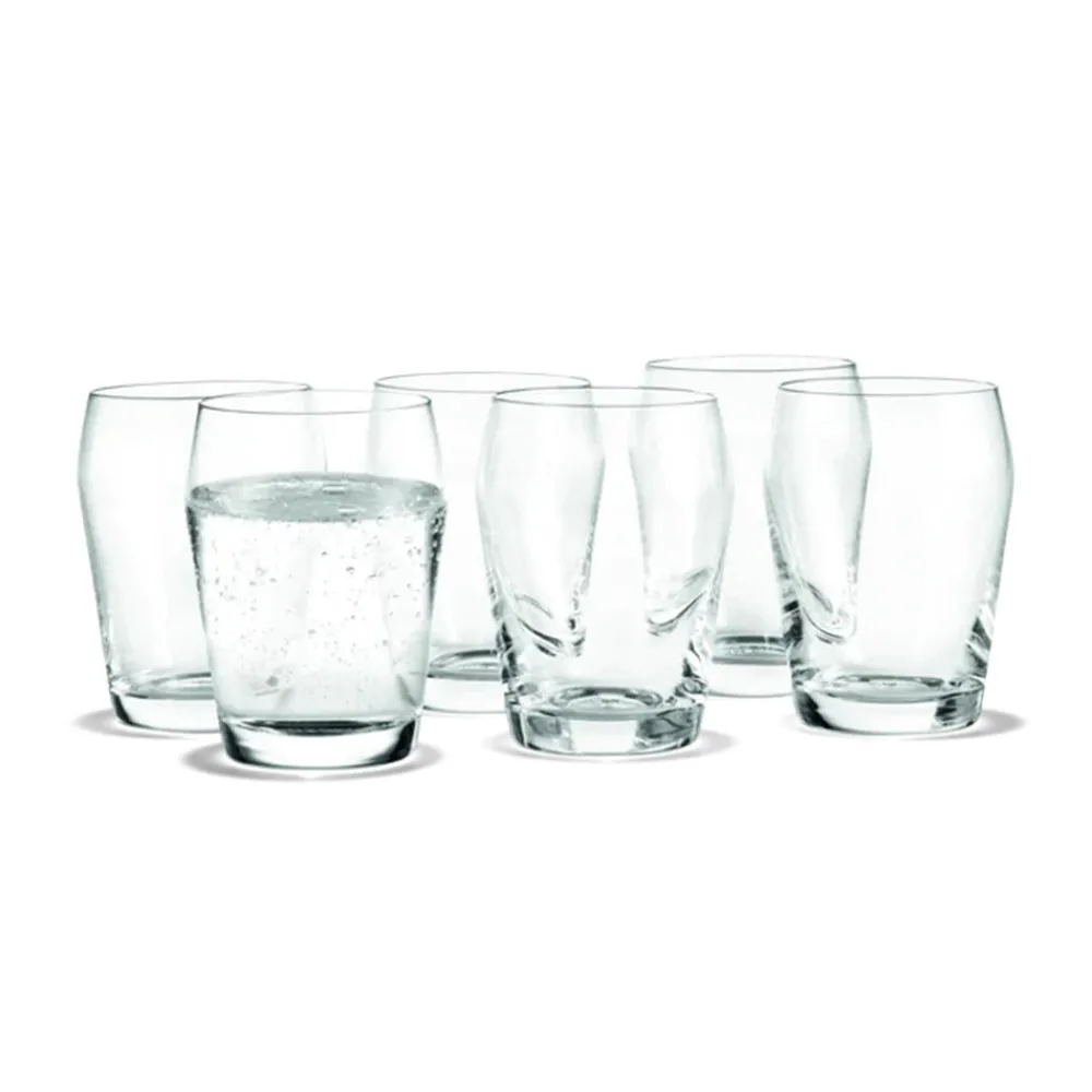 Holmegaard Glassware|Perfection Tumbler Clear, Set of 6