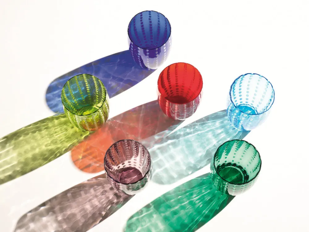 Zafferano Glassware|Perle Beverage Assorted, Set of 6