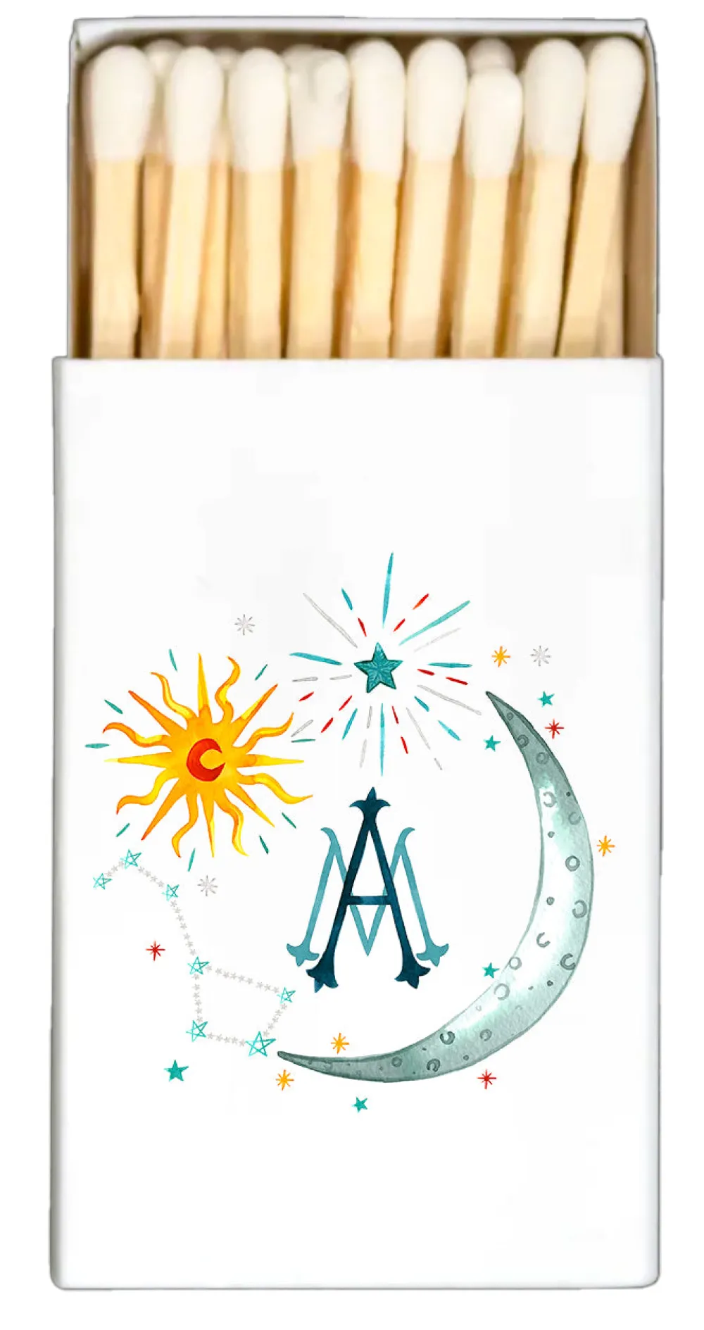 Thistle and Briar Studio Candles|Wedding Merch|Personalized Crest Matchbox