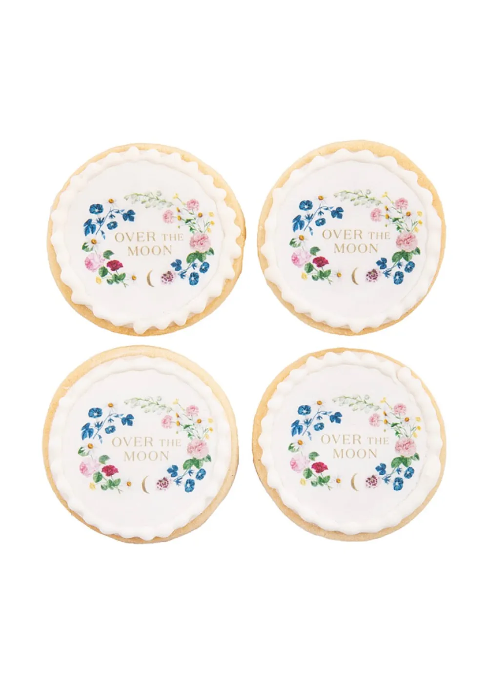 Empire Cake Monogram|Pantry|Personalized Crest Sugar Cookies, Set of 12