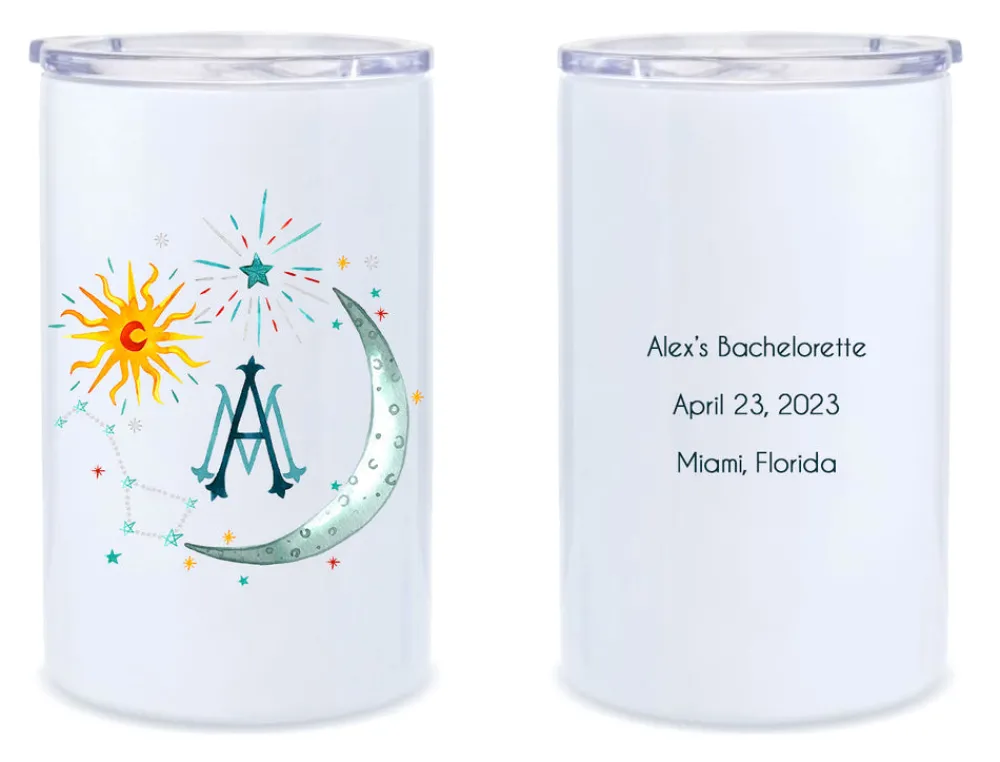 Thistle and Briar Studio Wedding Merch|Dinnerware|Personalized Crest Tumblers