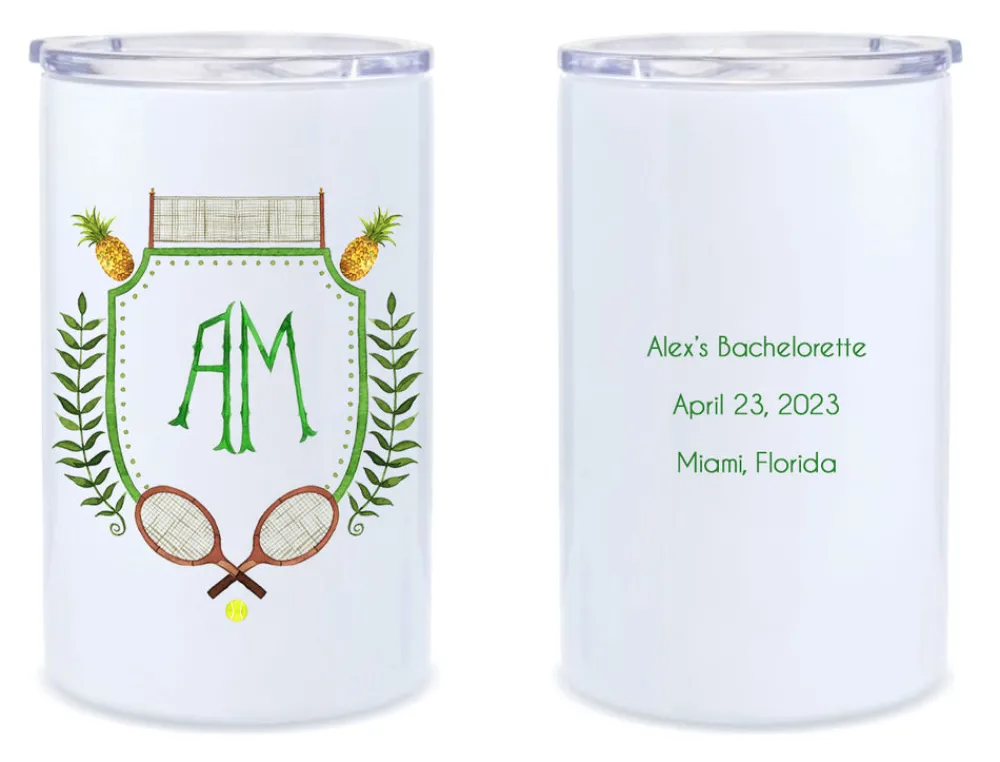 Thistle and Briar Studio Wedding Merch|Dinnerware|Personalized Crest Tumblers