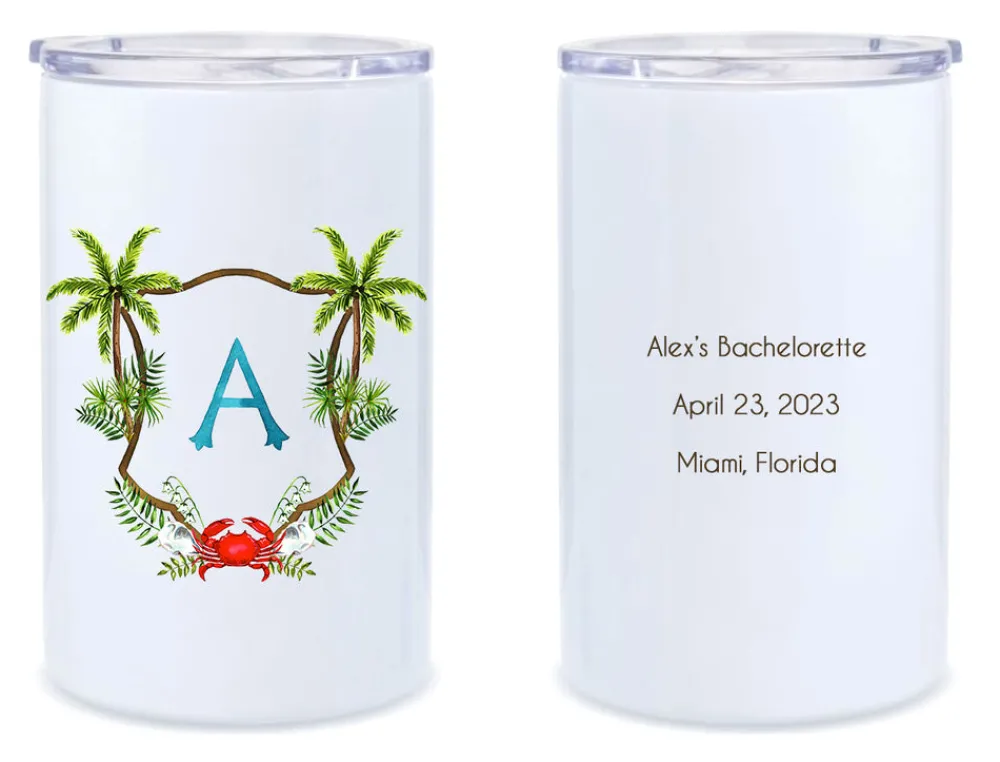 Thistle and Briar Studio Wedding Merch|Dinnerware|Personalized Crest Tumblers