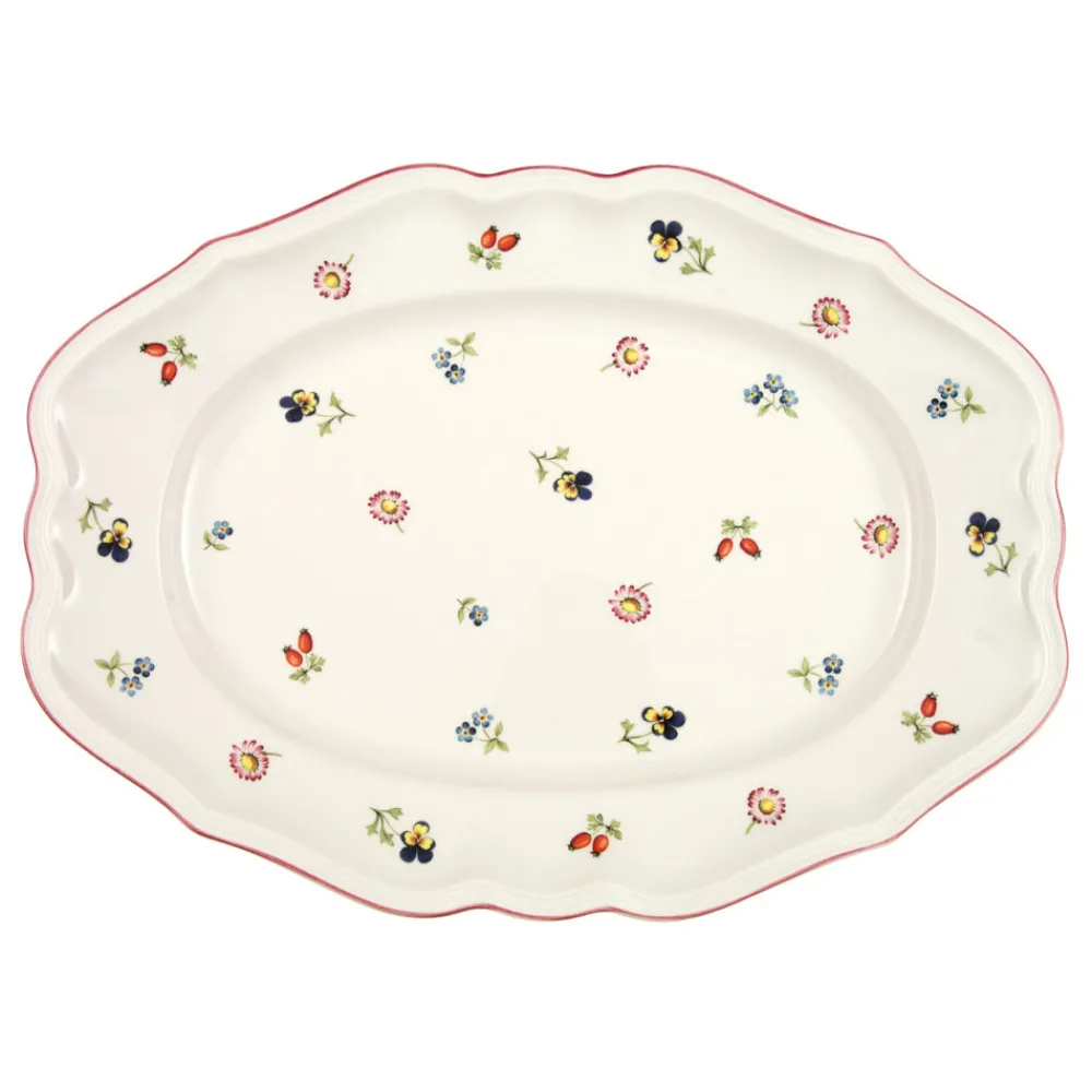 Villeroy & Boch Dinnerware|Petite Fleur Oval Platter in Multi