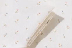 Maria Louise Cottage Place Settings & Linens|Petite Flower Garden Napkins in White, Set of 4