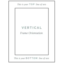 Salisbury Monogram|Nursery|Pewter Frame