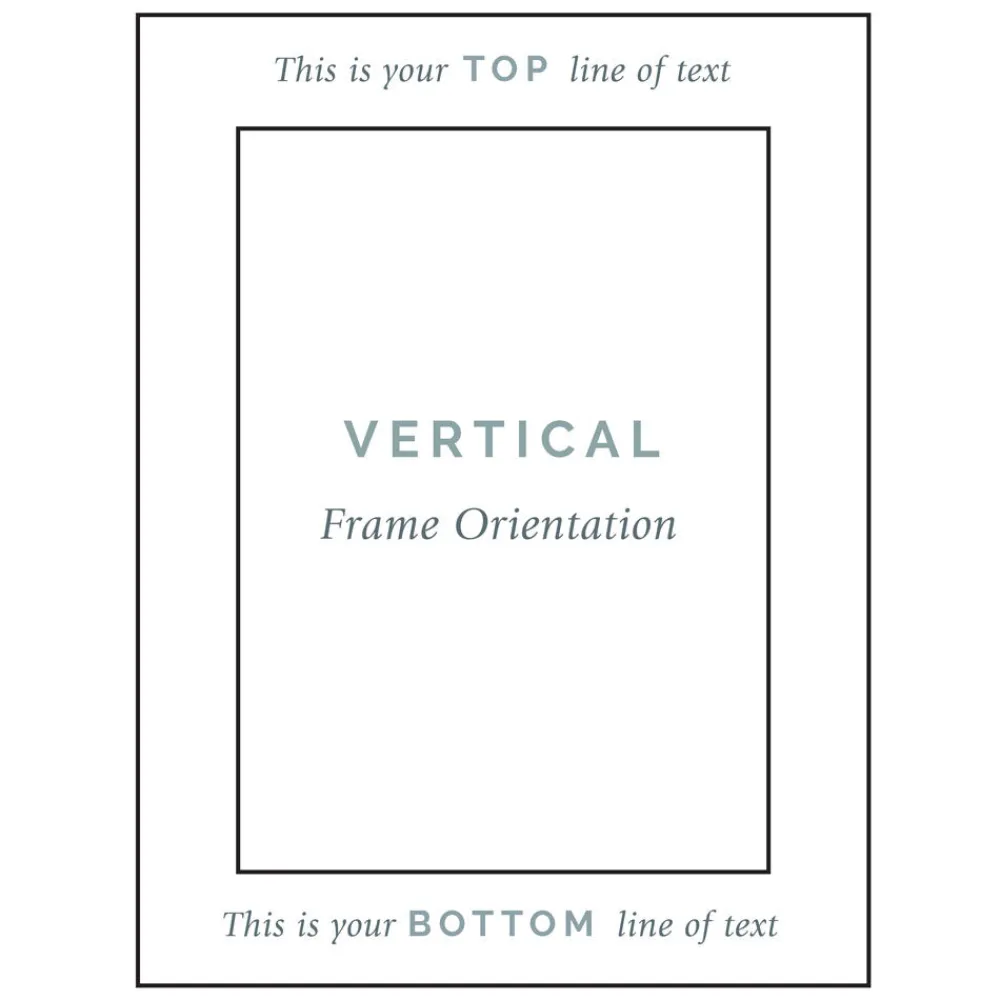 Salisbury Monogram|Nursery|Pewter Frame