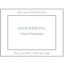 Salisbury Monogram|Nursery|Pewter Frame