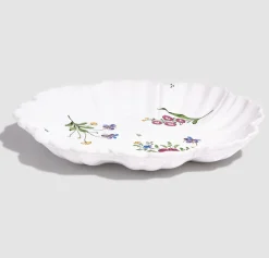 Z.d.G. Dinnerware|Picardie Large Serving Platter in Florale