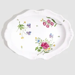 Z.d.G. Dinnerware|Picardie Medium Oval Dish in Florale