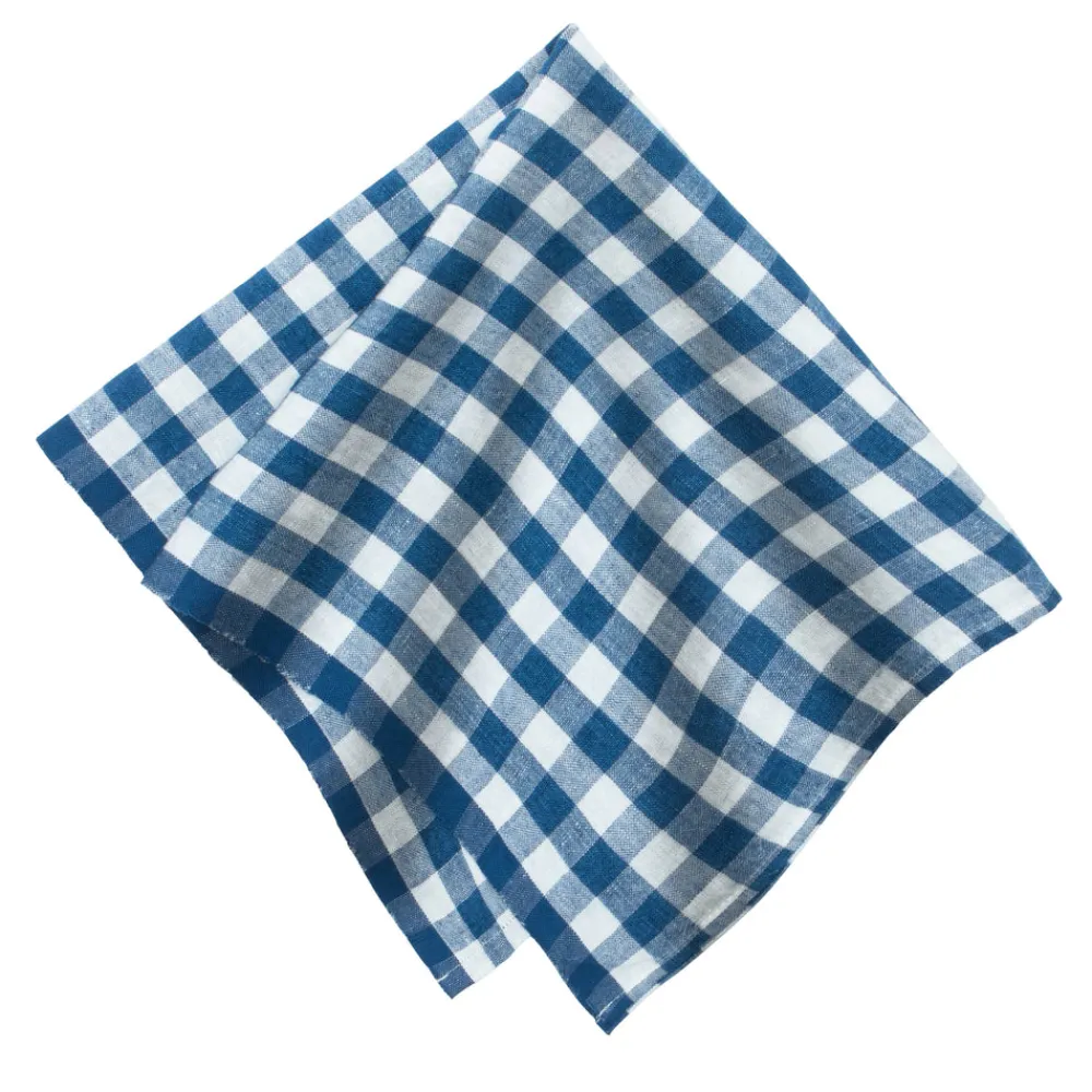 Caravan Place Settings & Linens|Picnic Napkin in Blueberry, Set of 4