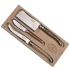Jean Dubost Laguiole Flatware|3-Piece Cheese Set Mineral Color