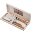 Jean Dubost Laguiole Flatware|3-Piece Cheese Set Olivewood