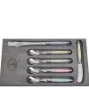 Jean Dubost Laguiole Flatware|6-Piece Coffee & Tea Set
