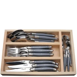 Jean Dubost Laguiole Flatware|24-Piece Flatware Set
