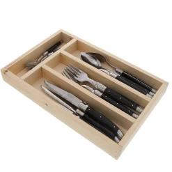 Jean Dubost Laguiole Flatware|24-Piece Flatware Set