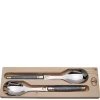 Jean Dubost Laguiole Flatware|2-Piece Salad Server in Gray