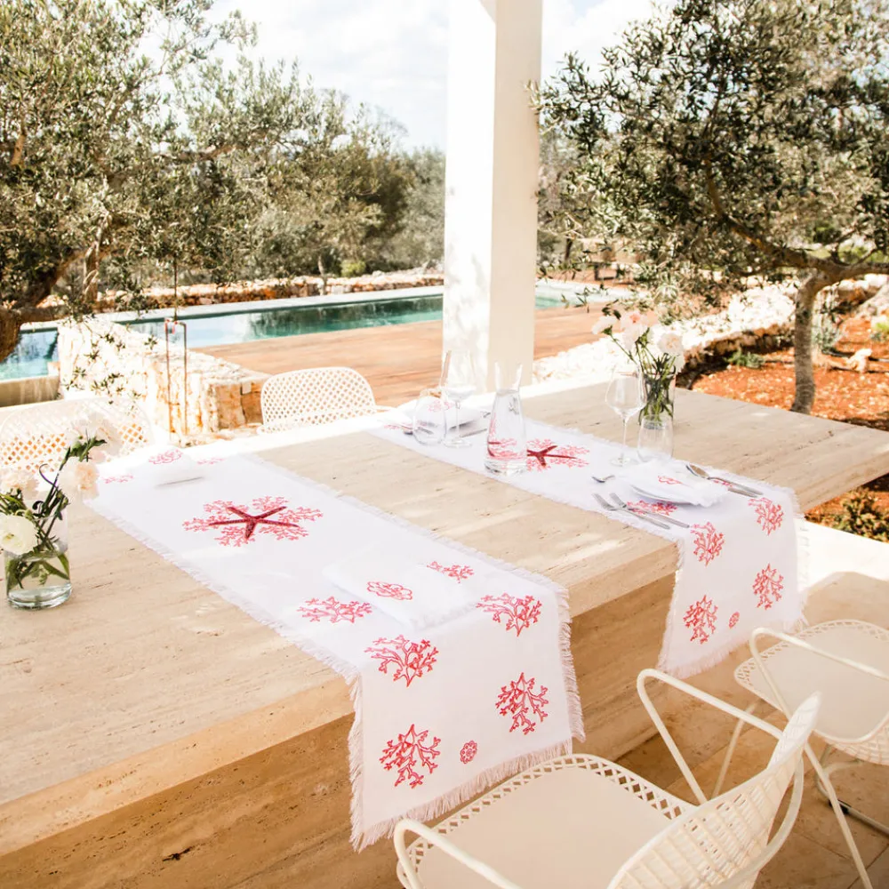 Cibelle Place Settings & Linens|Pink Corallo Table Runner