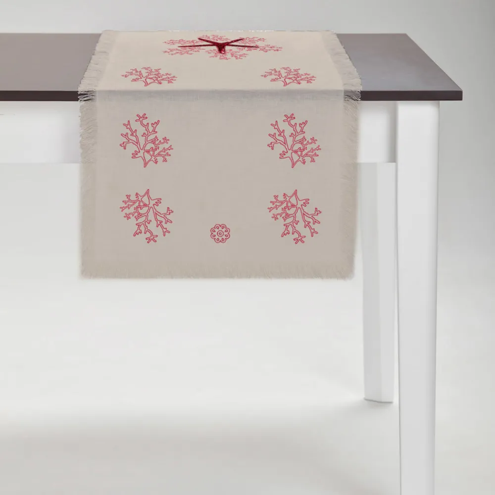 Cibelle Place Settings & Linens|Pink Corallo Table Runner