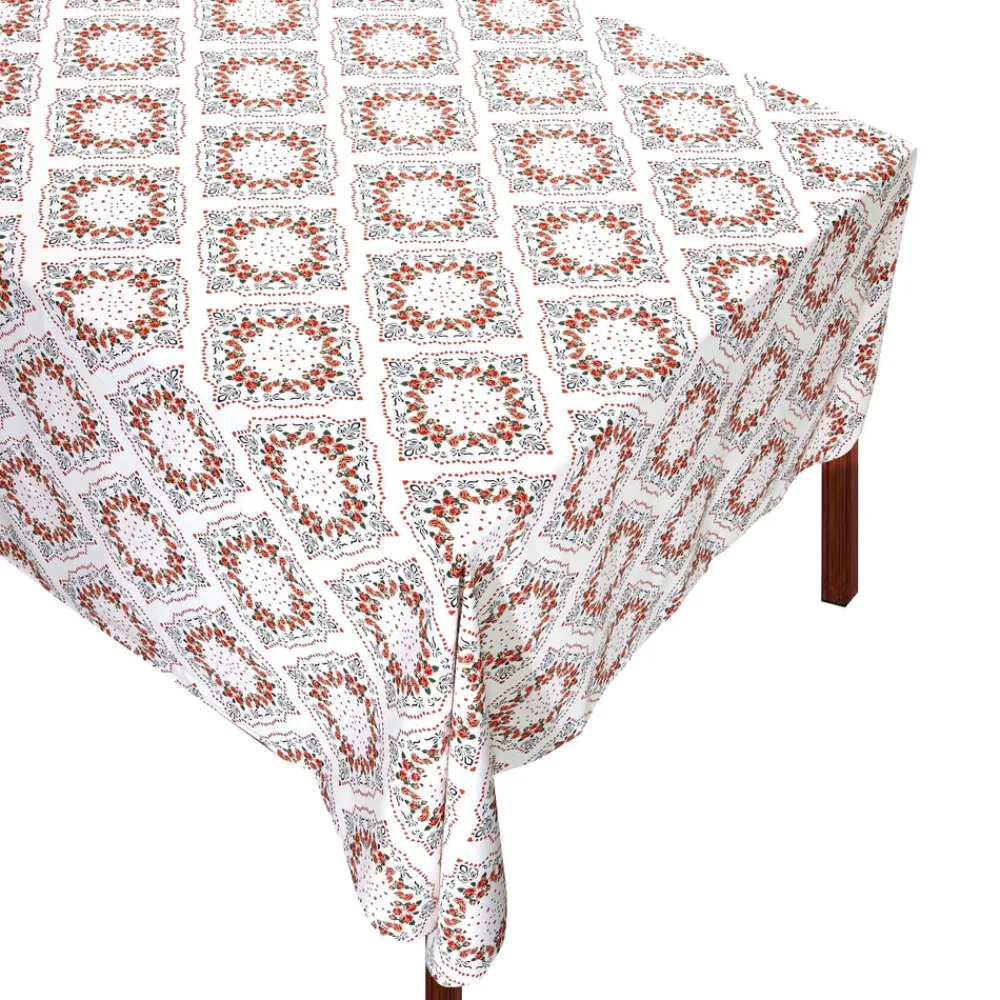 Chefanie Place Settings & Linens|Pink Scarf Tablecloth
