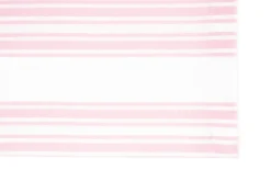 TriChi Design Place Settings & Linens|Pink Stripe Cotton Tablecloth